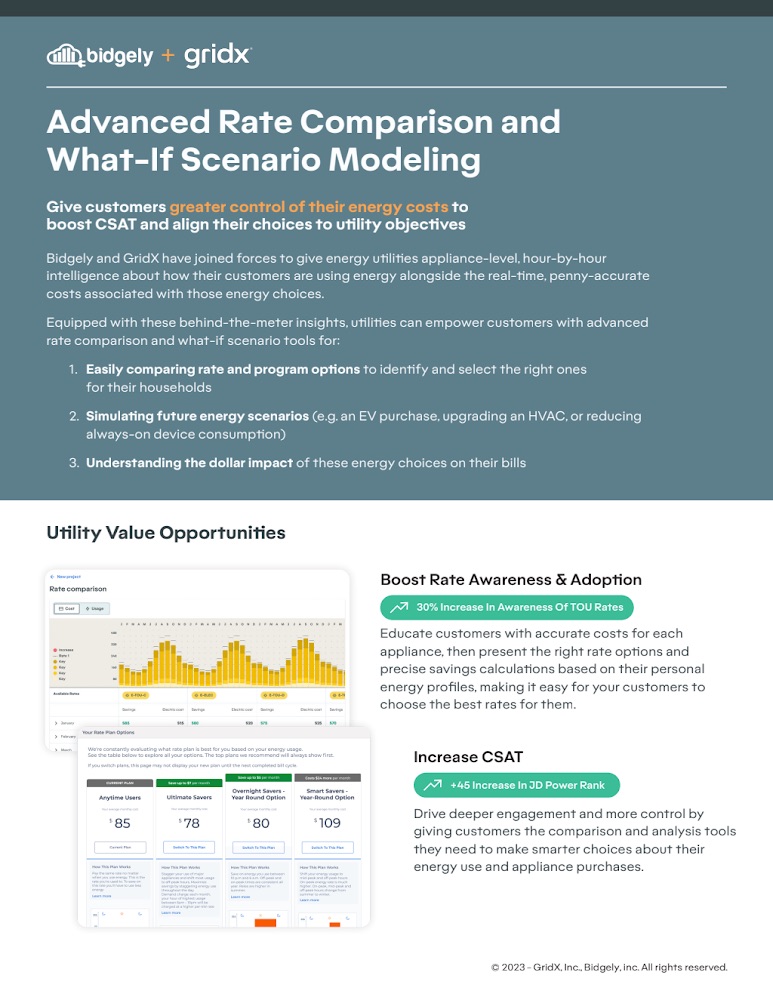 Advanced Rate Comparison and What-If Scenario Tools