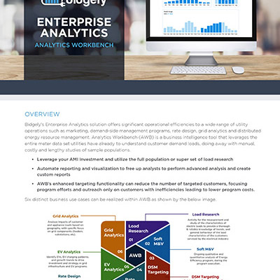Analytics Workbench for Enterprise Analytics