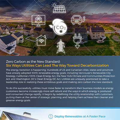 Decarbonization: Six Utility Strategies