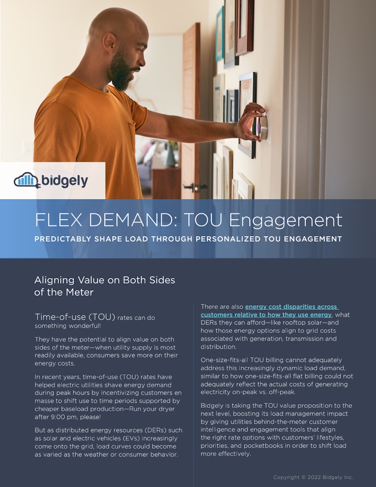 Flex Demand: TOU Engagement Solution Brief