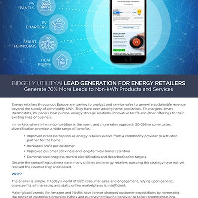 UtilityAI™ Lead Generation for Energy Retailers
