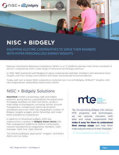 NISC & Bidgely: Powerful Utility Partnership
