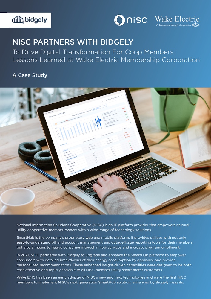 NISC and Bidgely Partnership: Digital Transformation for Coop Members