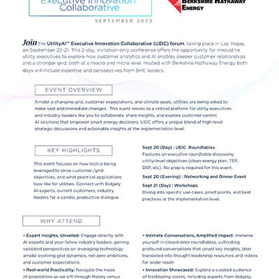 Utility AI Executive Innovation Collaborative